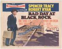 1b1765 BAD DAY AT BLACK ROCK TC 1955 Spencer Tracy tries to find out just what happened to Kamoko!