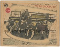 1b1934 BLOOD SHIP LC 1927 crowd watches Richard Arlen & men lead criminals off ship, ultra rare!