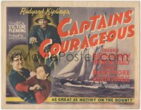 1b1775 CAPTAINS COURAGEOUS TC 1937 Spencer Tracy, Freddie Bartholomew, Lionel Barrymore, classic!