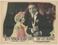 1b1942 CAT'S PAJAMAS LC 1926 Betty Bronson & Ricardo Cortez married, William Wellman, ultra rare!