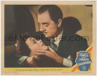 1b1947 CROSSROADS LC 1942 sexy Hedy Lamarr asks William Powell to not leave her anymore!