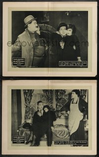 1b2179 PLAIN CLOTHES 2 LCs 1925 Vernon Dent with wacky Harry Langdon & Cushman, Frank Capra!