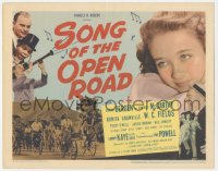 1b1884 SONG OF THE OPEN ROAD TC 1944 Edgar Bergen & Charlie McCarthy, Sammy Kaye, Jane Powell, rare!