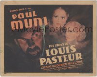 1b1888 STORY OF LOUIS PASTEUR TC 1936 great art of Paul Muni, Josephine Hutchinson & Anita Louise!