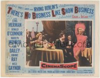 1b2063 THERE'S NO BUSINESS LIKE SHOW BUSINESS LC #6 1954 Donald O'Connor watches sexy Marilyn Monroe