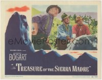 1b2066 TREASURE OF THE SIERRA MADRE LC #5 1948 best c/u of Humphrey Bogart with Tim Holt & Huston!