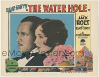 1b2073 WATER HOLE LC 1928 Zane Grey, best close portrait of Jack Holt & pretty Nancy Carroll!