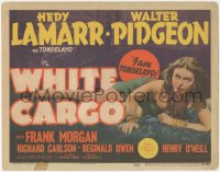 1b1915 WHITE CARGO TC 1942 Hedy Lamarr plays the tropical beauty Tondelayo, great full-length image!