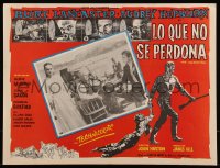 1b0170 UNFORGIVEN Mexican LC 1960 Audrey Hepburn, Burt Lancaster, directed by John Huston!