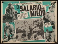 1b0173 WAGES OF FEAR Mexican LC 1953 Yves Montand, Henri-Georges Clouzot's suspense classic!