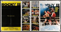 1b0197 ROCKY II 1-stop poster 1979 Sylvester Stallone & Carl Weathers, includes different image!