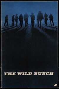 1b0084 WILD BUNCH pressbook 1969 Sam Peckinpah, William Holden & Ernest Borgnine, includes herald!