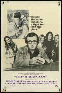 1b1341 PLAY IT AGAIN, SAM 1sh 1972 Woody Allen, Diane Keaton, Jerry Lacy as Humphrey Bogart!