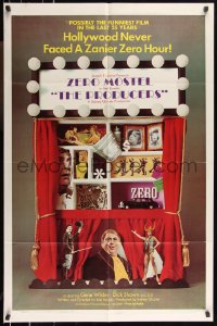 1b1346 PRODUCERS 1sh 1967 Mel Brooks, Zero Mostel & Gene Wilder produce Broadway play, cool image!