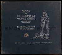 1b0087 COUNT OF MONTE CRISTO record album 1942 voiced by Herbert Marshall as Edmond Dantes!