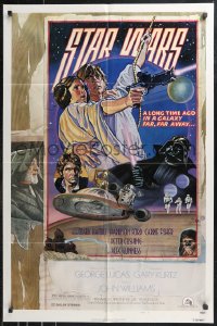 1b1394 STAR WARS style D NSS style 1sh 1978 George Lucas, circus poster art by Struzan & White!