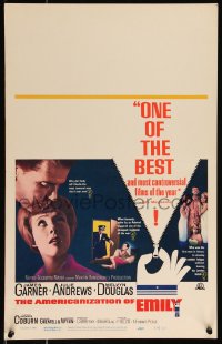 1b1458 AMERICANIZATION OF EMILY WC 1964 James Garner, Julie Andrews, Paddy Chayefsky, rare!