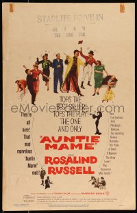 1b1461 AUNTIE MAME WC 1958 classic Rosalind Russell family comedy from play and novel, rare!