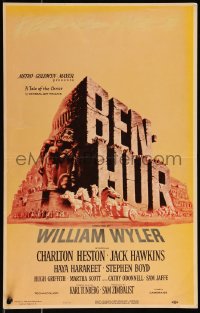 1b1471 BEN-HUR WC 1960 by Charlton Heston, William Wyler classic epic, Joseph Smith art!