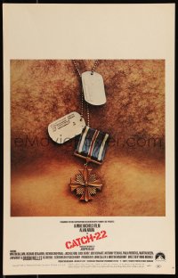 1b1490 CATCH 22 WC 1970 directed by Mike Nichols, based on the novel by Joseph Heller, ultra rare!
