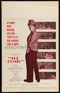 1b1501 COMIC WC 1969 Dick Van Dyke stars in the biography of Buster Keaton directed by Carl Reiner!
