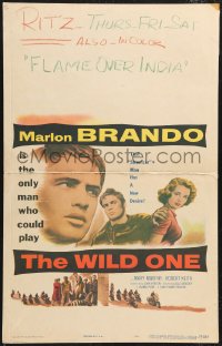 1b1751 WILD ONE WC 1953 Marlon Brando is the only one who could play the lead role in this movie!