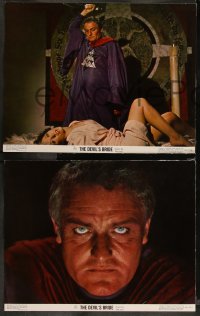 1b0734 DEVIL'S BRIDE 6 color 11x14 stills 1968 Charles Gray, Arrighi, Terence Fisher Hammer horror!