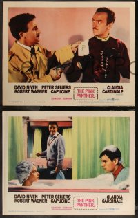 1b2112 PINK PANTHER 8 LCs 1964 Peter Sellers, David Niven, Capucine, Wagner, Blake Edwards!