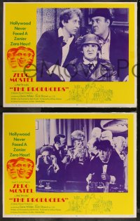 1b2117 PRODUCERS 8 LCs 1967 most classic images from Mel Brooks' best movie!
