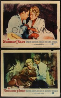 1b2127 SUMMER PLACE 8 LCs 1959 Richard Egan, Troy Donahue, sexy young Sandra Dee, complete set!