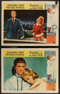 1b2128 TAMMY & THE DOCTOR 8 LCs 1963 Sandra Dee turns a hospital upside down & loves Peter Fonda!