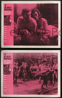 1b2165 WEST SIDE STORY 3 LCs R1962 Academy Award winning classic musical, Natalie Wood, Beymer!