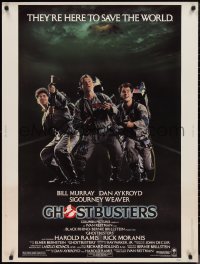 1c0908 GHOSTBUSTERS 30x40 1984 Bill Murray, Aykroyd & Harold Ramis are here to save the world!
