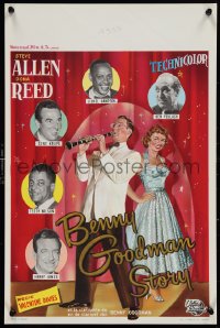 1c0472 BENNY GOODMAN STORY Belgian 1956 Steve Allen, Donna Reed, different images of Big Band greats!