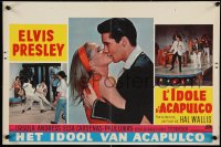 1c0480 FUN IN ACAPULCO Belgian 1963 Elvis Presley in fabulous Mexico with sexy Ursula Andress!