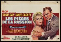1c0488 LOVE ME OR LEAVE ME Belgian 1956 different art of Doris Day as Ruth Etting, James Cagney!