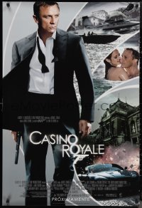 1c1069 CASINO ROYALE int'l Spanish language advance DS 1sh 2006 Daniel Craig as James Bond 007!