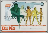 1c0113 DR. NO 27x39 English commercial poster 2007 James Bond, art image from the half-sheet!