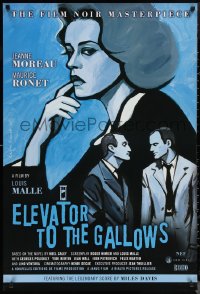 1c1107 ELEVATOR TO THE GALLOWS 1sh R2005 Ascenseur pour l'echafaud, Kimura art of Jeanne Moreau!