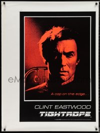 1c0153 TIGHTROPE 31x41 uncut commercial poster 1984 Eastwood is a cop on the edge, handcuff image!