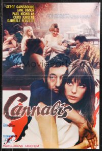 1c0449 CANNABIS Finnish 1971 marijuana drug movie, sexy and wacky different images!
