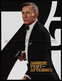 1c0539 NO TIME TO DIE teaser French 16x21 2021 Daniel Craig as James Bond 007 w/ gun!