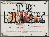 1c0557 TRUE ROMANCE French 16x21 1993 Christian Slater, Arquette, written by Tarantino!