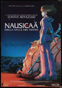 1c0328 NAUSICAA OF THE VALLEY OF THE WINDS Italian 1sh R2015 Hayao Miyazaki anime, Studio Ghibli!