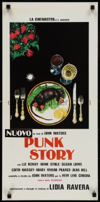 1c0347 DESPERATE LIVING Italian locandina 1978 Waters, different art by Tino Avelli, Punk Story!