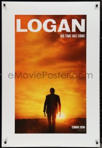 1c1274 LOGAN style C int'l teaser DS 1sh 2017 Jackman in the title role as Wolverine, claws out!