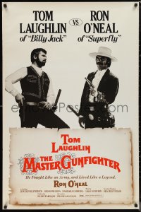 1c1289 MASTER GUNFIGHTER 1sh 1975 Tom Laughlin, Ron O'Neal, sword-fighting cowboy western!