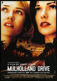 1c0136 MULHOLLAND DR. commercial poster 2000s David Lynch, image of sexy Laura Elena Harring!