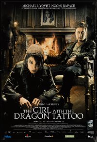 1c0249 GIRL WITH THE DRAGON TATTOO Slovak 27x40 2009 Larsson, Noomi Rapace as Lisbeth Salander!