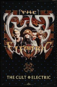 1c0038 CULT 23x35 music poster 1987 Electric, Ian Astbury, Billy Duffy, cool image of the band!